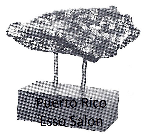 Puerto Rico Esso Salon Button