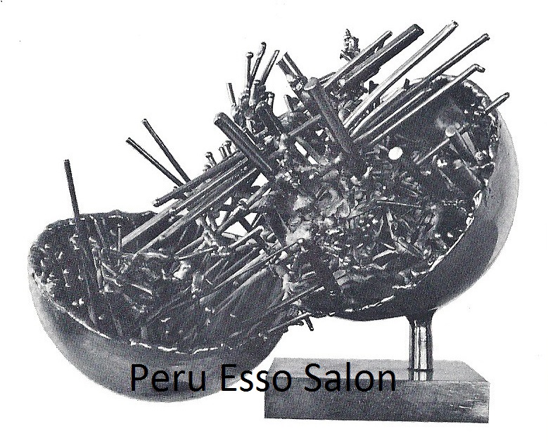 Peru Esso Salon Button